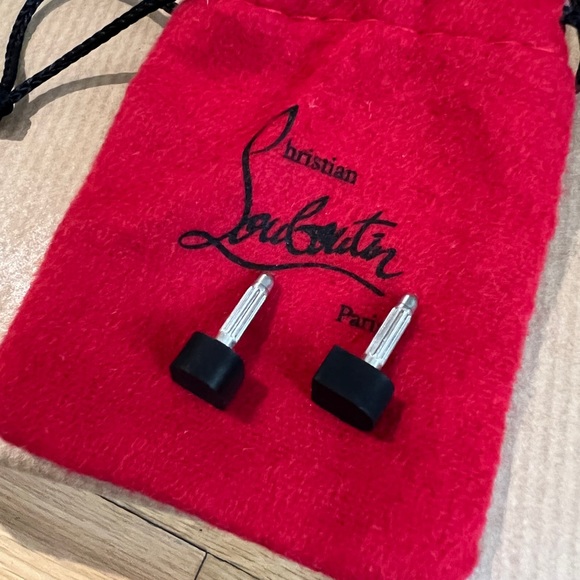 Christian Louboutin Black Leather Pumps - Picture 14 of 15